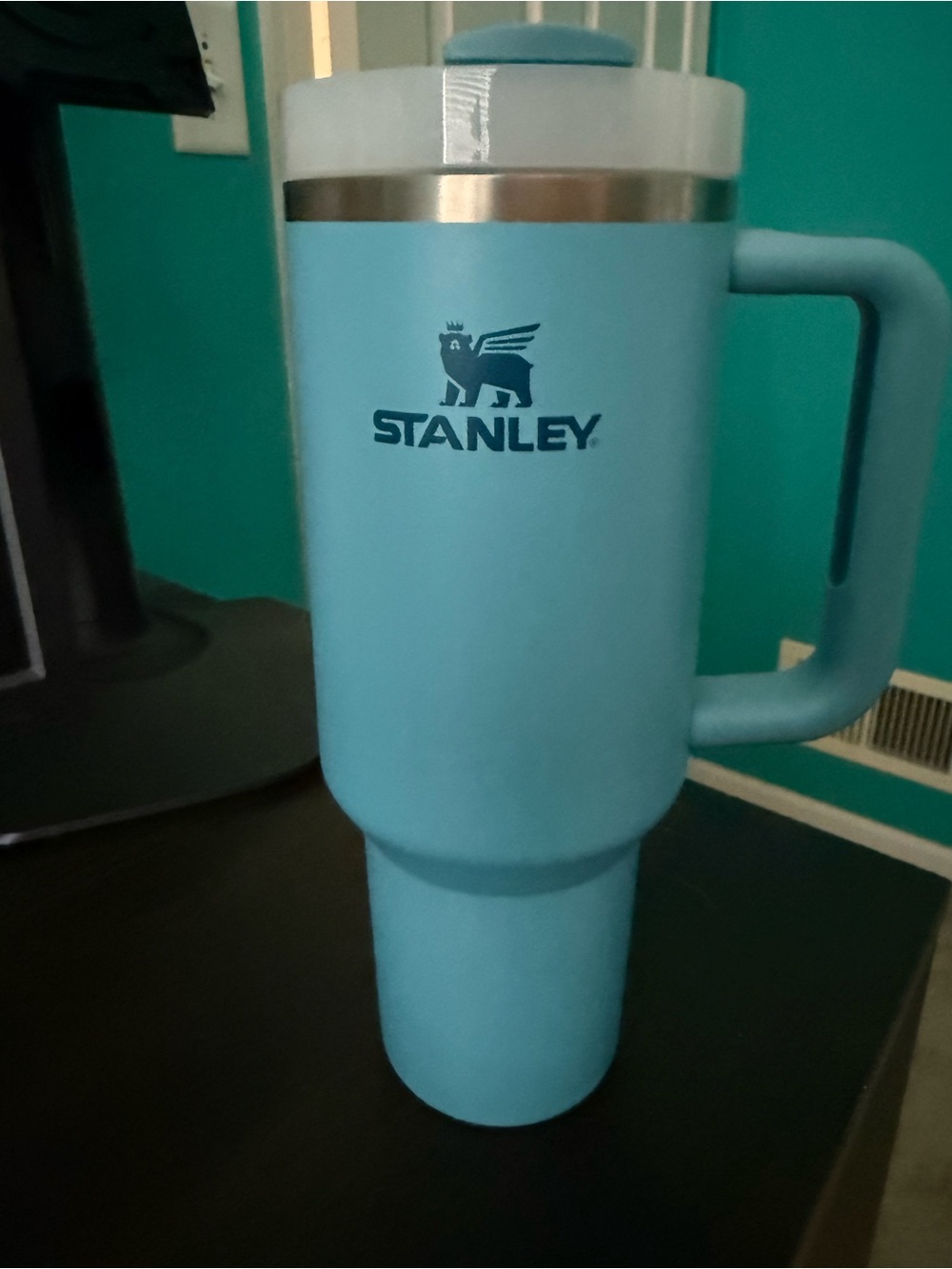 40oz Pool Stanley insulated travel mug